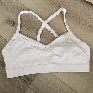 ALO White Bra